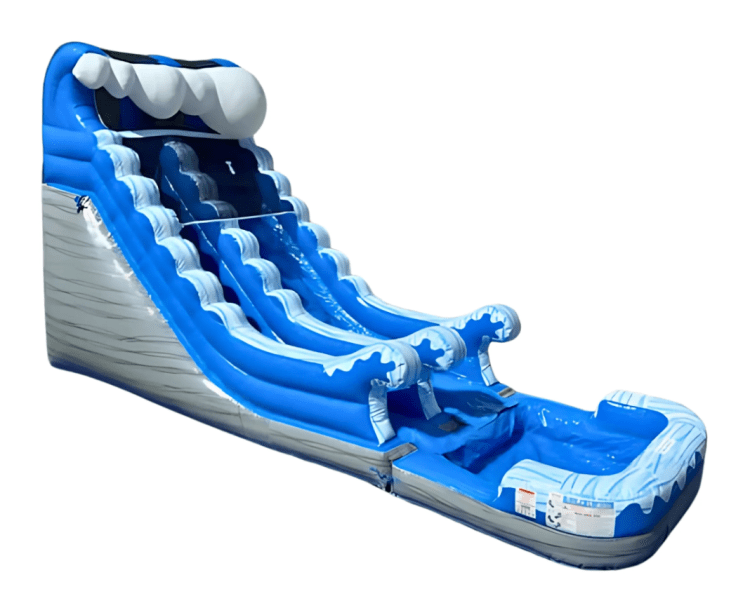 16 Foot Ocean Wave Slide (Wet or Dry)